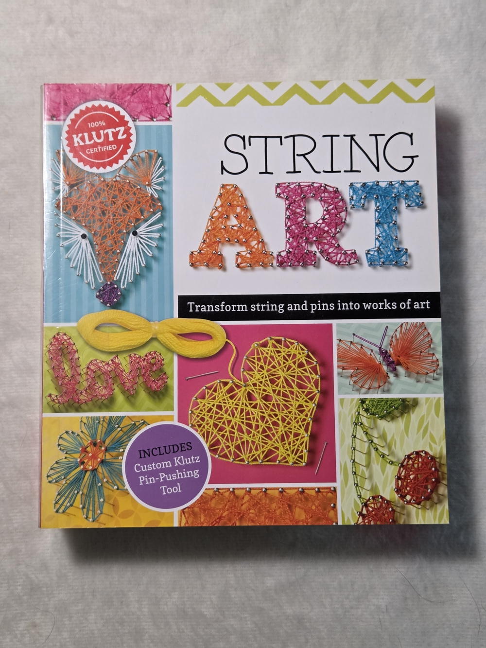 String Art: Turn String and Pins Into Works of Art Book & Supplies Kit